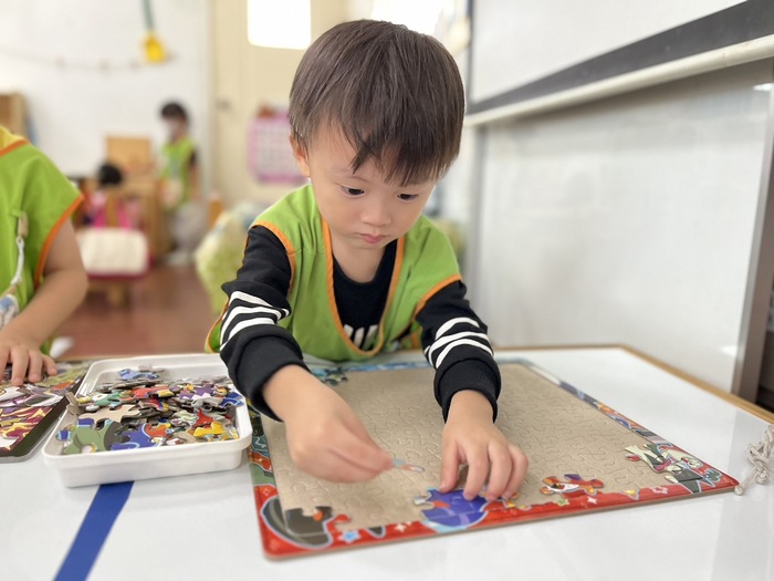 數學區-拼圖-方位、視覺辨識